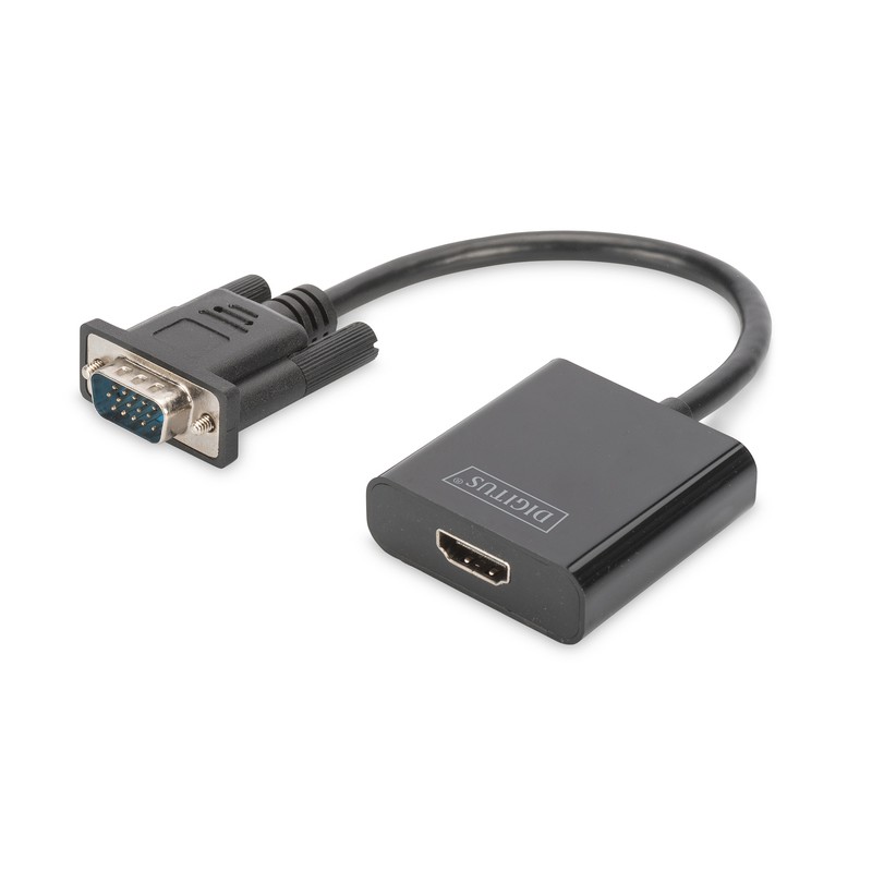 Digitus Адаптер VGA - HDMI Full HD