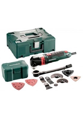 Metabo Багатофункціональний інструмент MT 400 QUICK, 400Вт, 11000-18500 об/хв, набір насадок