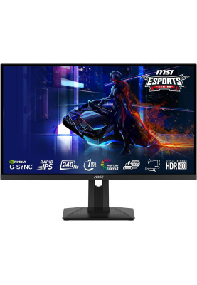MSI Монітор 27" G274QPX 2xHDMI, DP, USB-C, Audio, IPS, 2560x1440, 240Hz, 1ms, sRGB 136%, G-sync, Pivot, HDR400