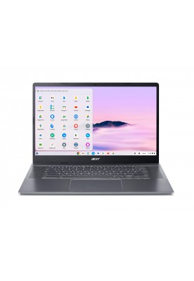 Acer Ноутбук Chromebook CB515-2H 15" FHD IPS, Intel i5-1235U, 8GB, F512GB, UMA, ChromeOS, сірий