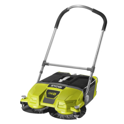 Ryobi Підмітальна акумуляторна машина ONE+ R18SW3-0 18В захоплення 53см контейнер 17л 8.3кг без АКБ та ЗП