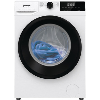 Gorenje Прально-сушильна машина фронтальна, 8(5)кг, 1400, A+, 55см, дисплей, пара, інвертор, білий