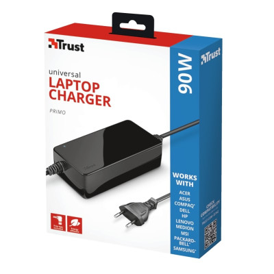 Trust Primo 90W-19V Universal Laptop BLACK Trust Primo 90W-19V Universal Laptop BLACK