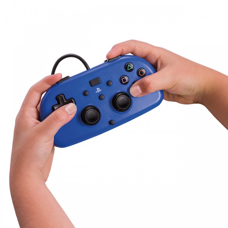 Hori Геймпад проводной Mini Gamepad для PS4, Blue