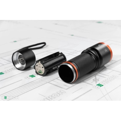 Neo Tools Ліхтар ручний, 200 люмен, 3 Вт, LED COB, алюмінієвий, 3xAA, IP20