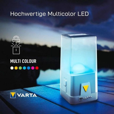 VARTA Ліхтар кемпінговий Ambiance L20, IP54, до 400 люмен, до 300 годин роботи, 6хАА VARTA Ліхтар кемпінговий Ambiance L20, IP54, до 400 люмен, до 300 годин роботи, 6хАА