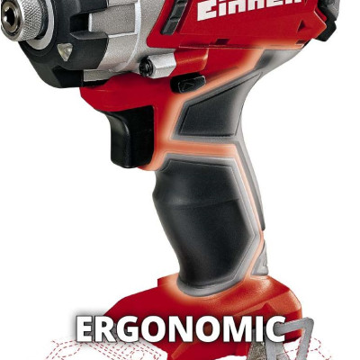 Einhell Шуруповерт ударний TE-CI 18/1 Li акум., Solo, 0-2300 об/хв, 140 Нм