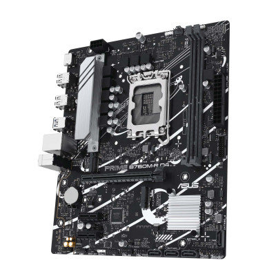 ASUS Материнcька плата PRIME B760M-R D4 s1700 B760 2xDDR4 M.2 HDMI mATX