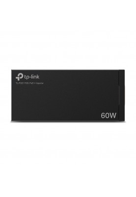 TP-Link Інжектор PoE POE170S 1xGE, 1xGE PoE, 60Вт