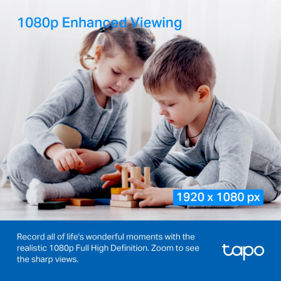 TP-Link IP-Камера Tapo C200C FHD N300 microSD motion detection, 9x zoom