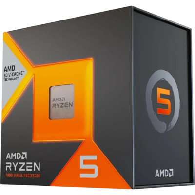 AMD Центральний процесор AMD Ryzen 5 7500X3D 6C/12T 4.0/4.5GHz Boost 96Mb Radeon Graphics AM5 65W cooler Box