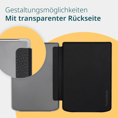 PocketBook Чохол PocketBook 619_629_634 Shell-TR series, чорний