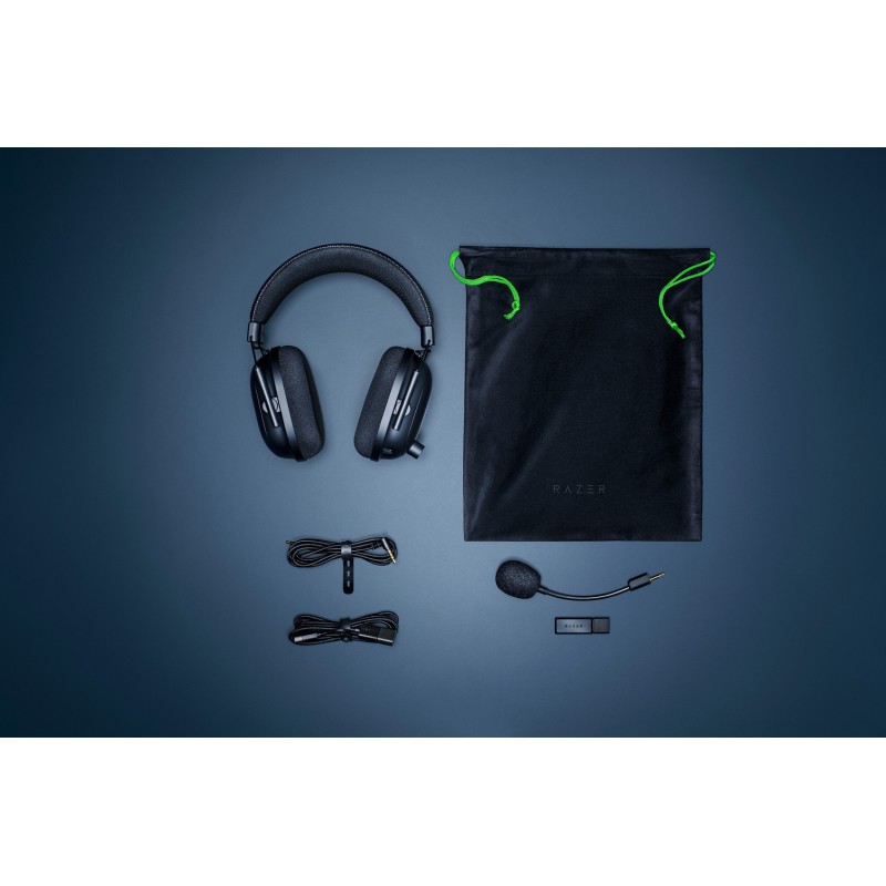 Razer Гарнітура ігрова BlackShark V2 Pro, 7.1, mini-jack/WL, 1.3м, чорний