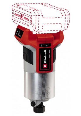 Einhell Фрезер кромковий TP-ET 18 Li BL - Solo акум., PXC, 18В, 6/8 мм, 10000-30000 об/хв