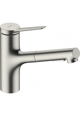 Hansgrohe Набір для кухні, гранітна мийка S520-F345 + зміш. Zesis M33, сірий камінь-сталь