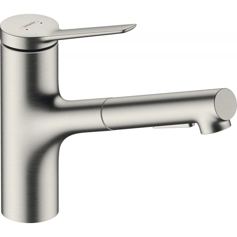 Hansgrohe Набір для кухні, гранітна мийка S520-F345 + зміш. Zesis M33, сірий камінь-сталь