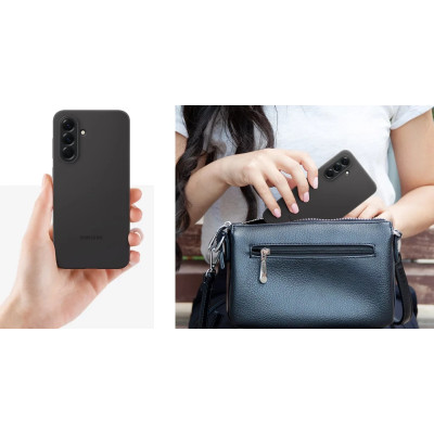 Samsung Чохол для Galaxy A56 (A566), Silicone Case, зелений