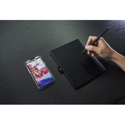 Huion Графічний планшет 10.5"x6.25" Inspiroy Frego M, BT, USB-C, чорний Huion Графічний планшет 10.5"x6.25" Inspiroy Frego M, BT, USB-C, чорний