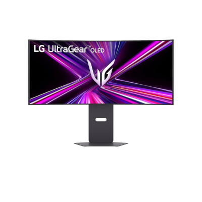 LG Монітор LG 34" 34GX900A-B 2xHDMI, DP, USB-C, MM, OLED, 3440x1440, 240hz, 0.03ms, DCI-P3 98.5%, CURVED, G-SYNC, FreeSync, HAS, HDR400