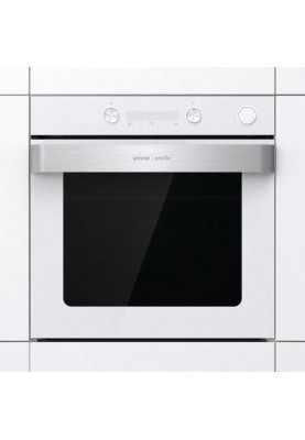 Gorenje Духова шафа електрична, 77л, A+, пара, дисплей, білий