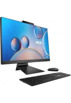 ASUS Комп'ютер персональний моноблок M3702WFAK-BPE0090 27" FHD AG, AMD R5-7520U, 16GB, F512GB, UMA, WiFi, кл+м, без ОС, чорний