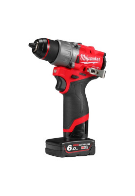 Milwaukee Шурупокрут-дриль акумуляторний M12 FPD2-402X 12В 2х4А·рік 45Нм 450·1550об·хв ЗП M12 кейс 1.4кг