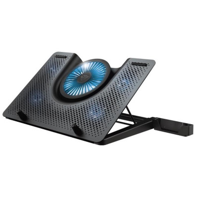 Trust Підставка для ноутбука GXT 1125 Quno (17.3") BLUE LED Black