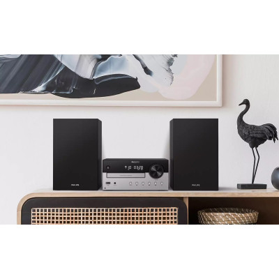 Philips Мікросистема TAM4205 60W, FM, MP3-CD, USB, Wireless