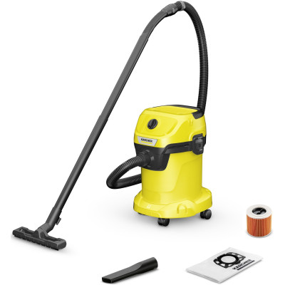 Karcher Господарський пилосос WD 3 V-17/4/20, 1000 Вт, 17л, 4м, 4.536 кг
