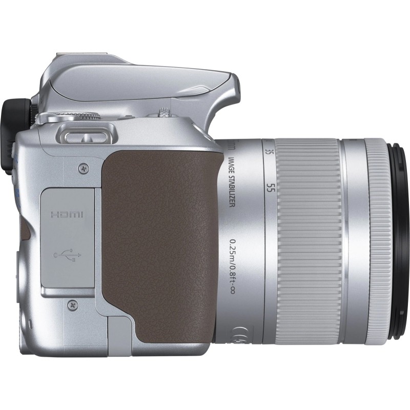 Canon Цифрова фотокамера дзеркальна EOS 250D kit 18-55 IS STM Silver