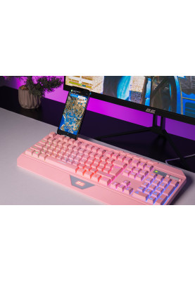2E Gaming Клавіатура KG315 RGB USB Pink Ukr