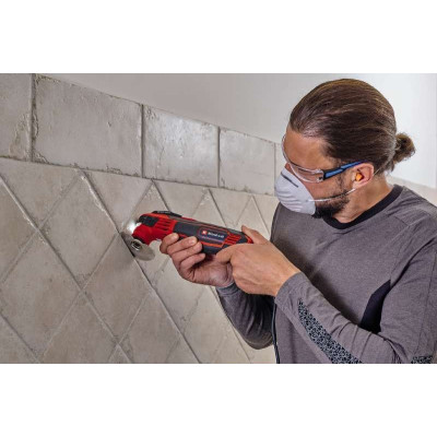 Einhell Багатофункціональний інструмент TE-MG 350 EQ, 350Вт, 11000-20000об•хв, LED, набір насадок, кейс, 1.31кг