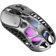 GravaStar Миша Mercury X, BT/WL/USB-A, RGB, сірий