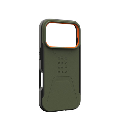 UAG Чохол UAG для iPhone 17 Pro, Civilian MagSafe, Olive/Orange