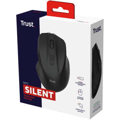Trust Миша Trust Nito Silent, WL, чорний Trust Миша Trust Nito Silent, WL, чорний