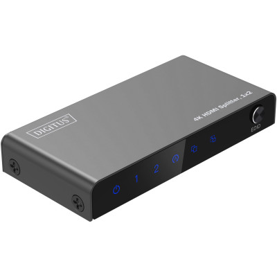 Digitus Відеосплітер HDMI (INx1 – OUTx2), 4K