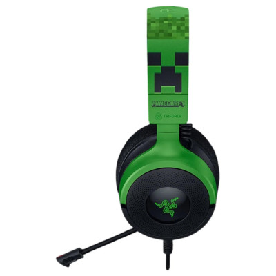 Razer Гарнітура Kraken V4 X, 7.1, USB-A, 1.8м, RGB, Minecraft Ed. Razer Гарнітура Kraken V4 X, 7.1, USB-A, 1.8м, RGB, Minecraft Ed.