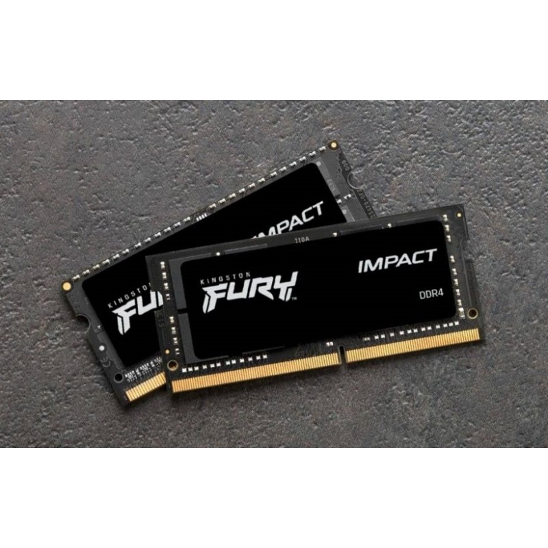 Kingston Пам'ять ноутбука DDR4 16GB 2666 FURY Impact