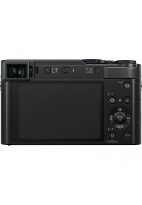 Panasonic Цифрова фотокамера 4K LUMIX DC-TZ200 Black