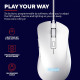 Trust Миша GXT924 YBAR+, USB-A, Білий