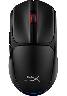 HyperX Миша Pulsefire FUSE, RGB, USB-A/WL/BT, чорний