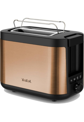 Tefal Тостер Tefal Coppertinto 850Вт, розморожування, метал, бронзовий