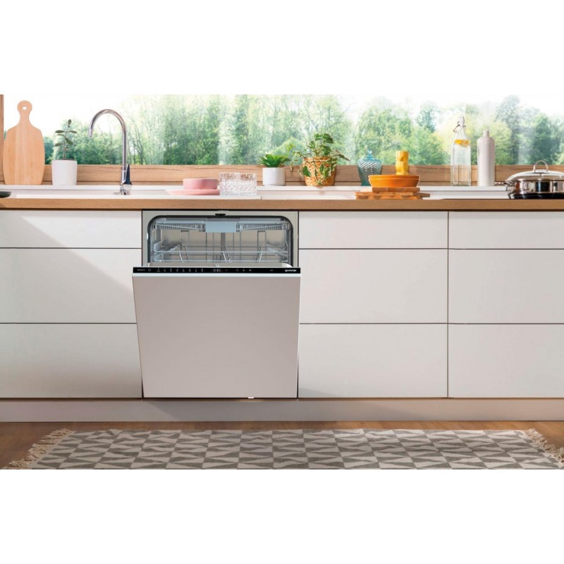 Gorenje Посудомийна машина вбудовувана, 16компл., A+++, 60см, автоматичне відчинення, сенсорн.упр, 3и кошики, білий