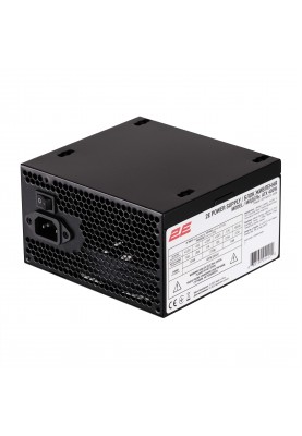 2E Корпус Alfa E185-400 з БЖ 2E ATX400W, 1xUSB3.0, 2xUSB2.0, VGA 310мм, ATX, чорний