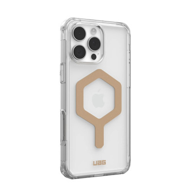 UAG Чохол для iPhone 16 Pro Max, Plyo Magsafe, Ice/Gold