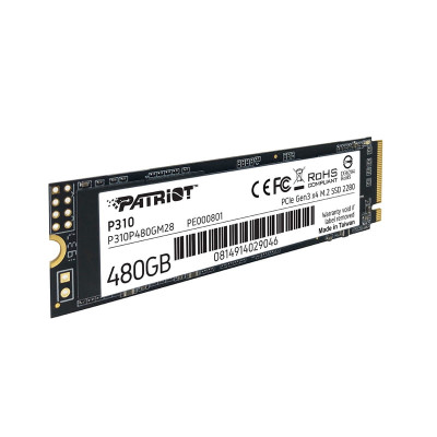 Patriot Накопичувач SSD M.2 480GB Patriot PCIe 3.0 P310