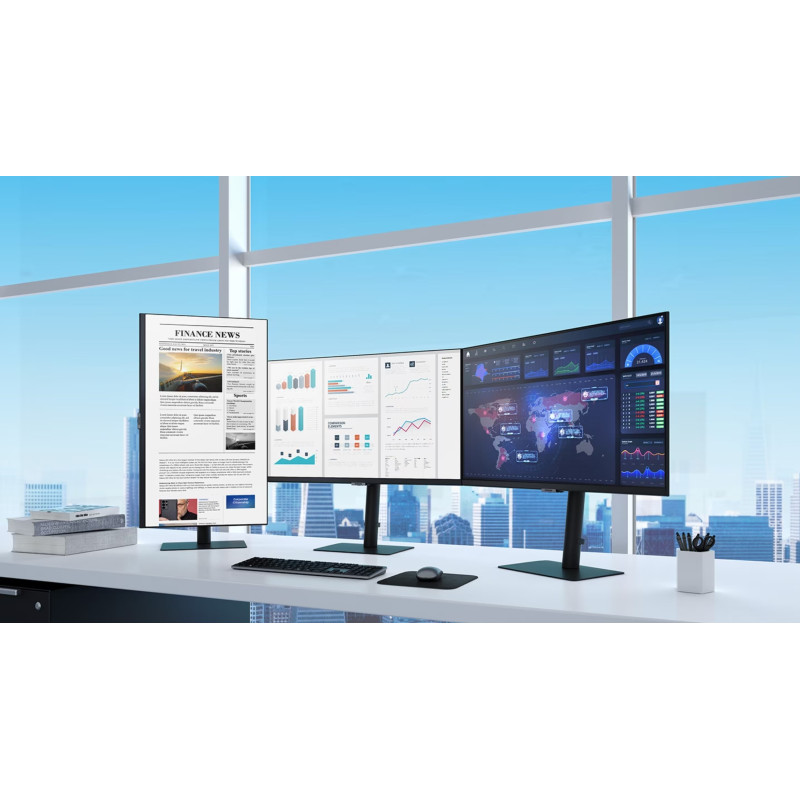 Samsung Монітор 27" S27A600U HDMI, DP, USB, MM, IPS, 2560x1440, 75Hz