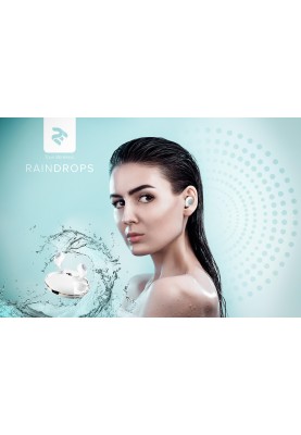 2E Навушники RainDrops True Wireless Waterproof Mic White