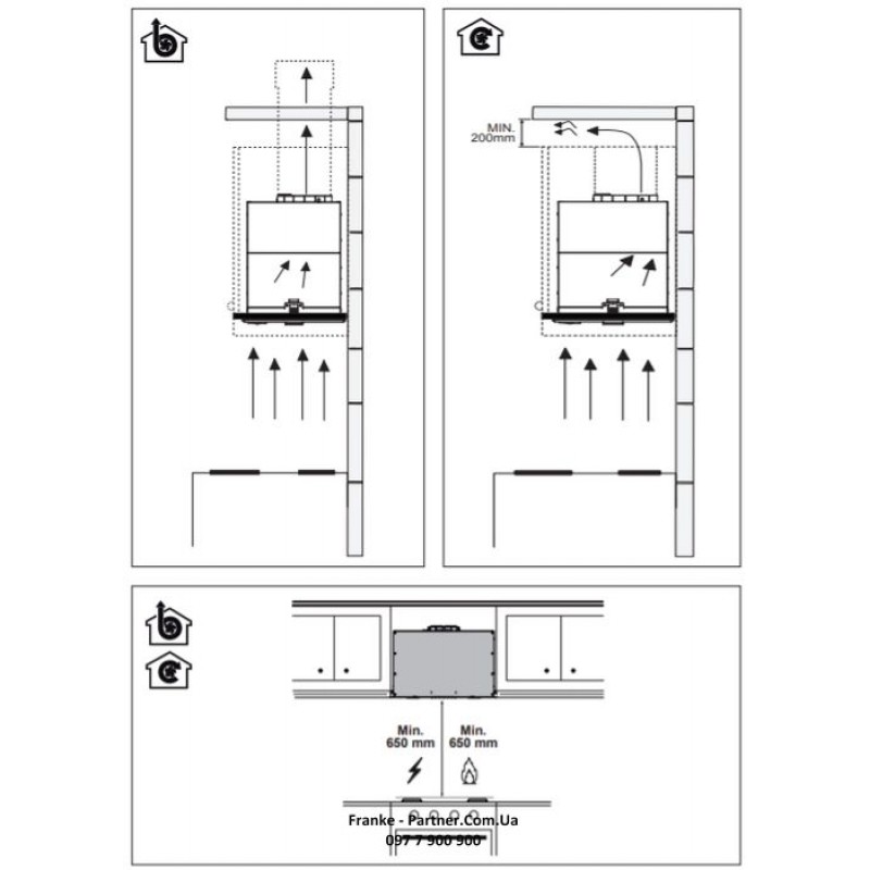 Franke Витяжка вбудовувана Box Flush EVO нерж