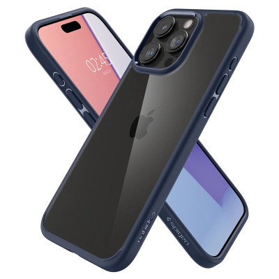 Spigen Чохол для Apple iPhone 15 Pro Max Ultra Hybrid, Navy Blue